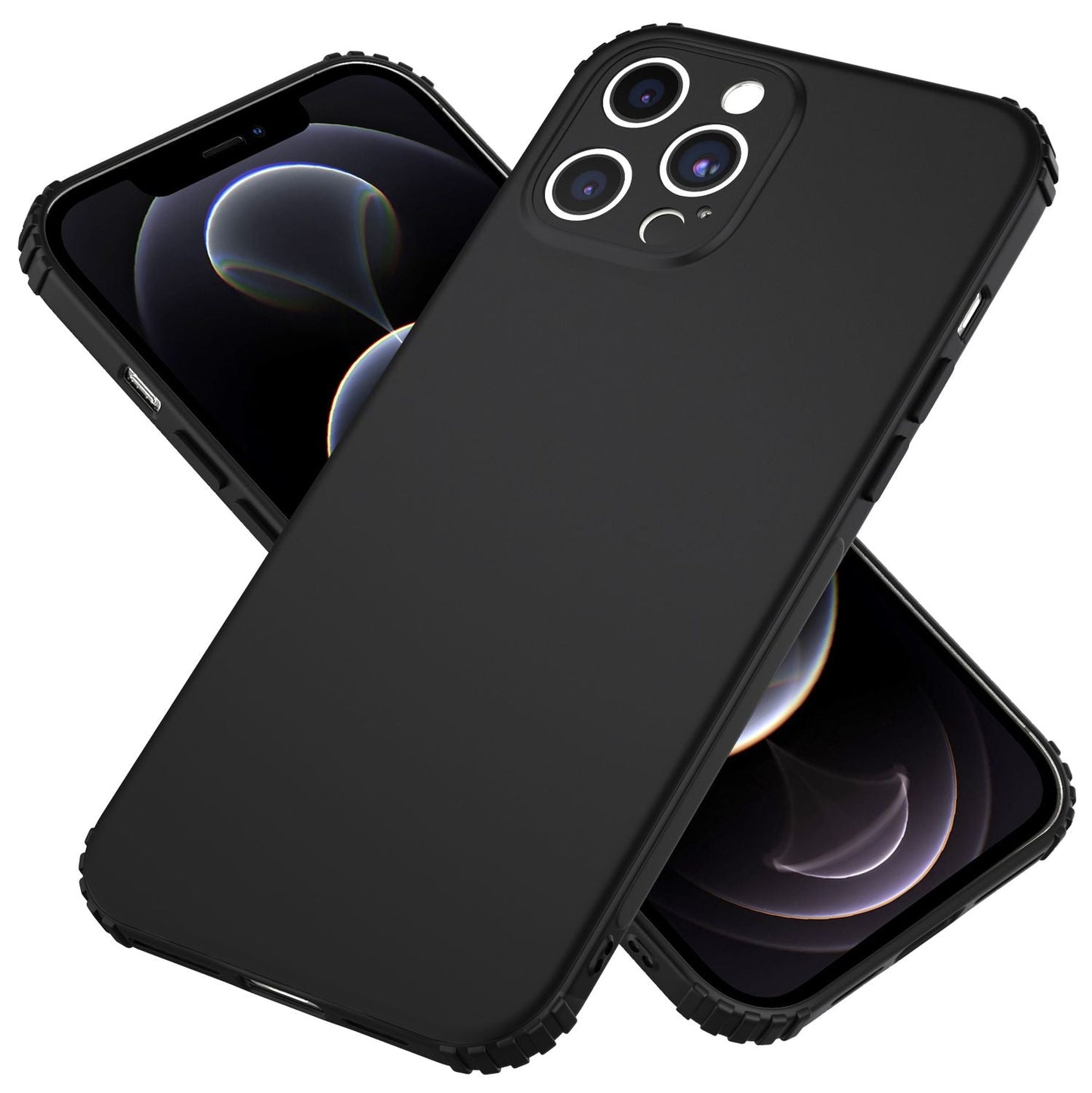 Husă NALIA din silicon ultrasubțire pentru iPhone 12 Pro Max - grosime 0,5 mm, finisaj mat, potrivire perfectă