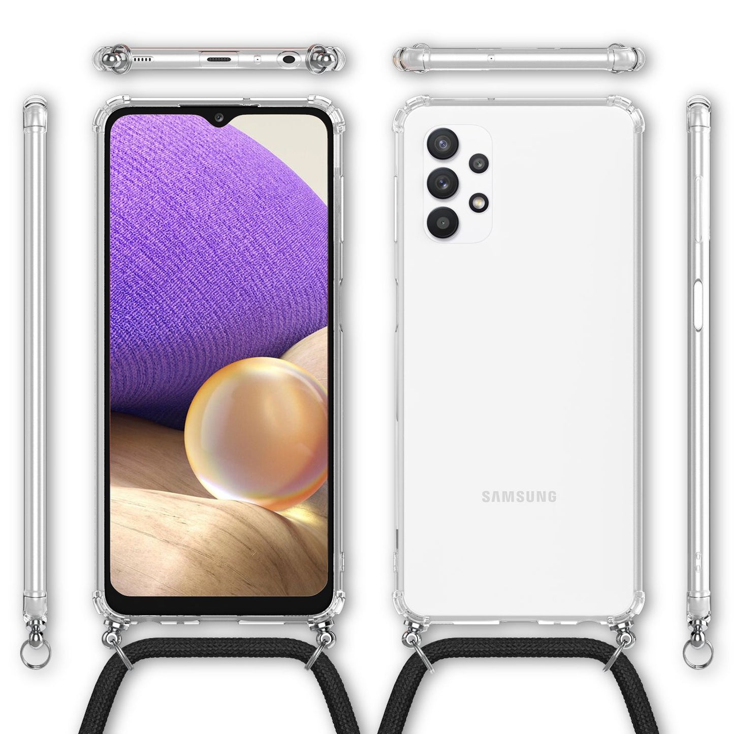 NALIA Hangit Hülle Galaxy A32 5G - Abmessung 7x12 CM Gewicht 40 G