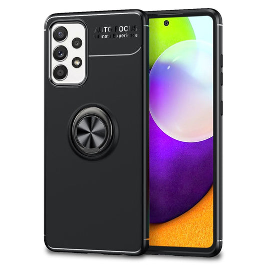 NALIA Ring Handy Hülle für Samsung Galaxy A52 5G / A52 / A52s 5G, Silikon Cover