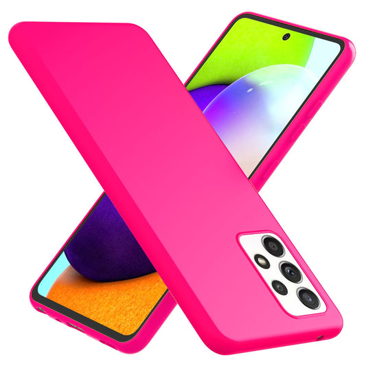 NALIA Neon Case - Silikon TPU Passgenau Hochwertiger Schutz Für Galaxy A52 5G A52 A52s 5G Leichte Dünne Hülle
