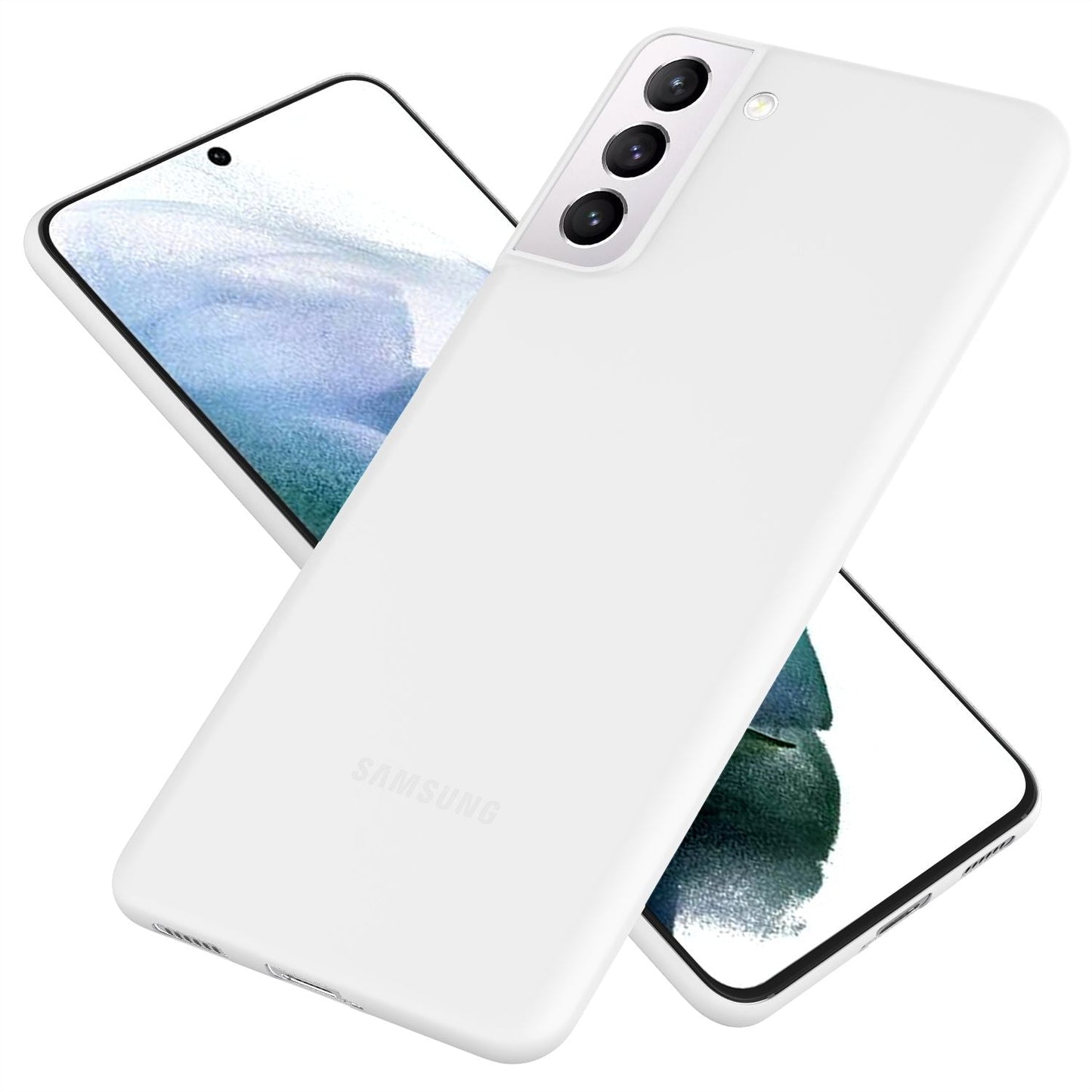 Husă rigidă extra subțire NALIA pentru Samsung Galaxy S21, husă de telefon ultra subțire