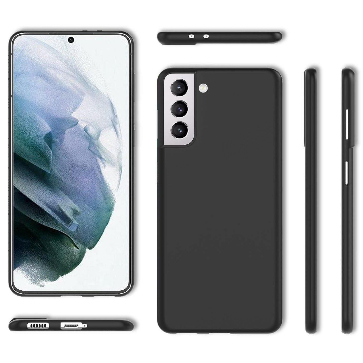 Husă rigidă extra subțire NALIA pentru Samsung Galaxy S21, husă de telefon ultra subțire