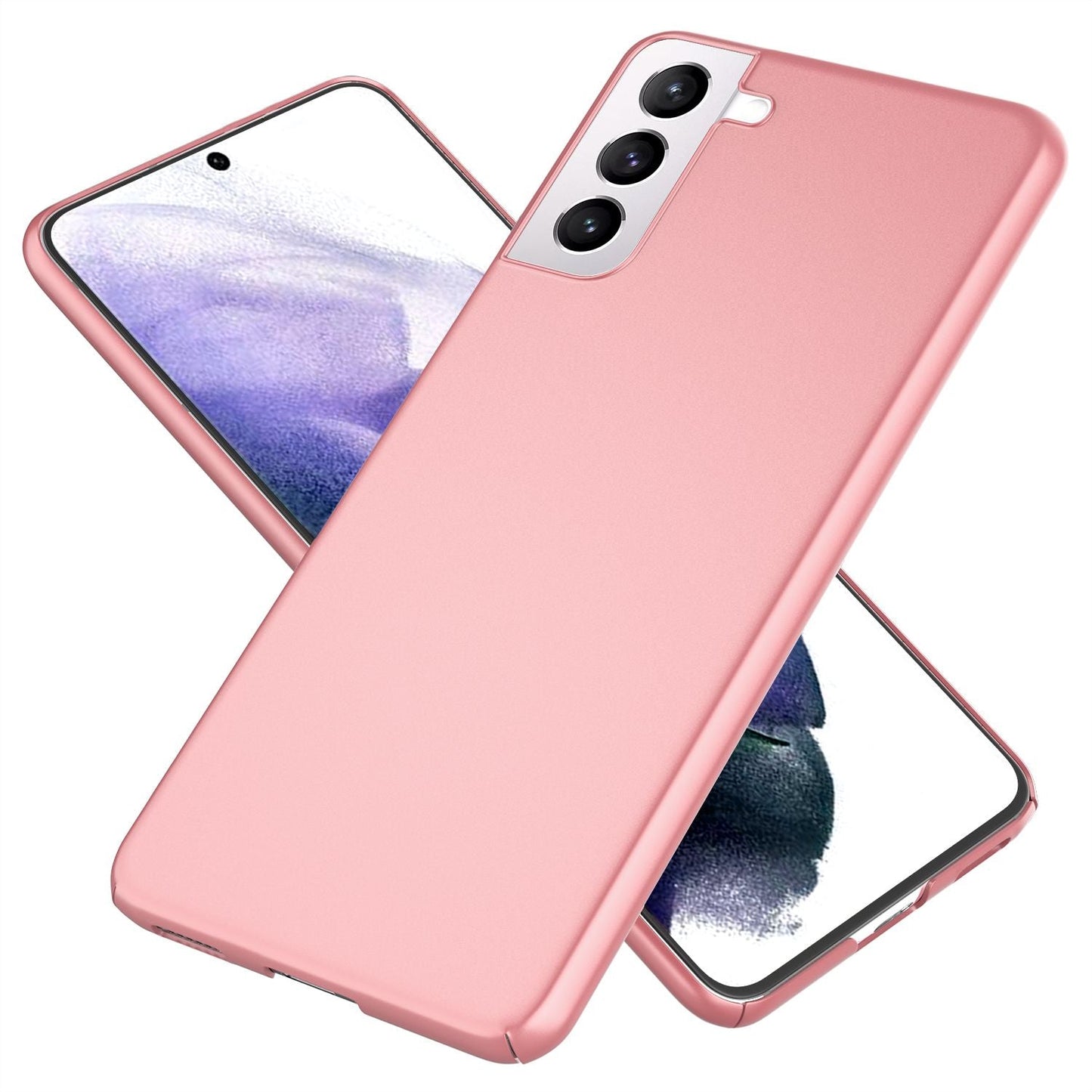 NALIA Hard Case Ultra Dünn - 0,5 mm Stärke, Passgenau, Kompatibel Galaxy S21 Plus