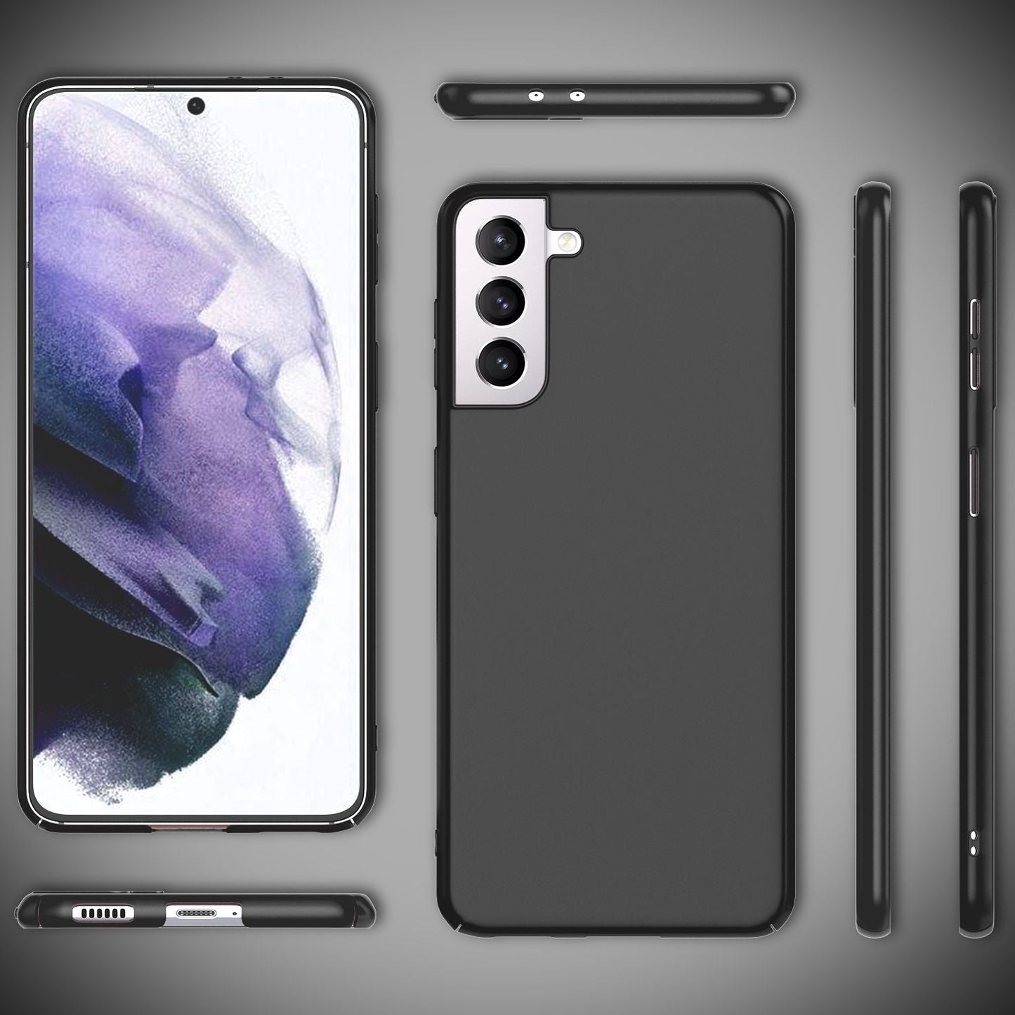 NALIA Hard Case Ultra Dünn - 0,5 mm Stärke, Passgenau, Kompatibel Galaxy S21 Plus