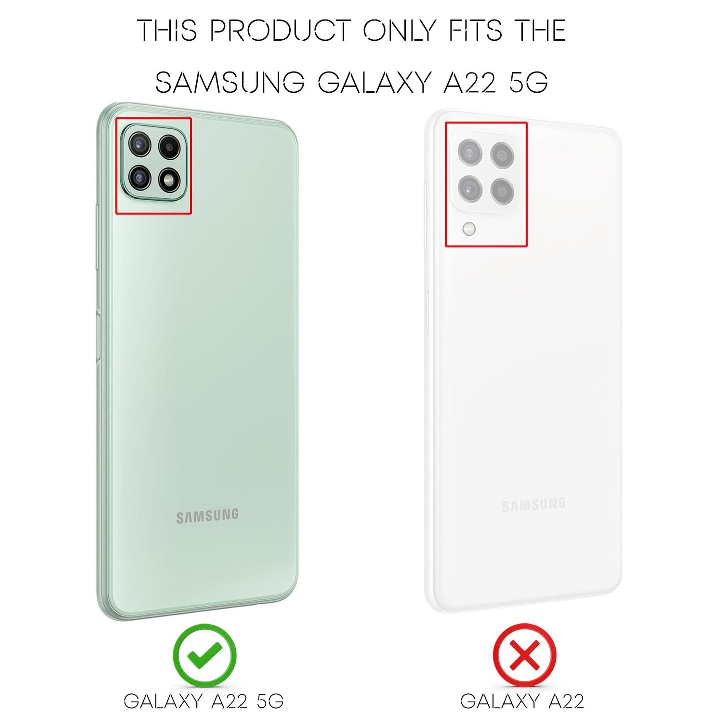 NALIA Carbon Look Case für Samsung Galaxy A22 5G, Matt-Schwarze Silikonhülle