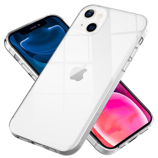 NALIA Silikon Hülle AirFlex Transparent IPhone 13 Mini - Dicke 0,8 mm, Passgenau, Klar