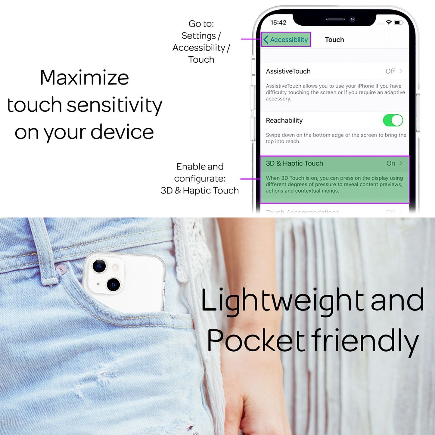 NALIA Klare 360° Schutzhülle für iPhone 13 Mini, Komplettschutz Transparent Anti-Gelb Durchsichtig, Full-Body Handyhülle
