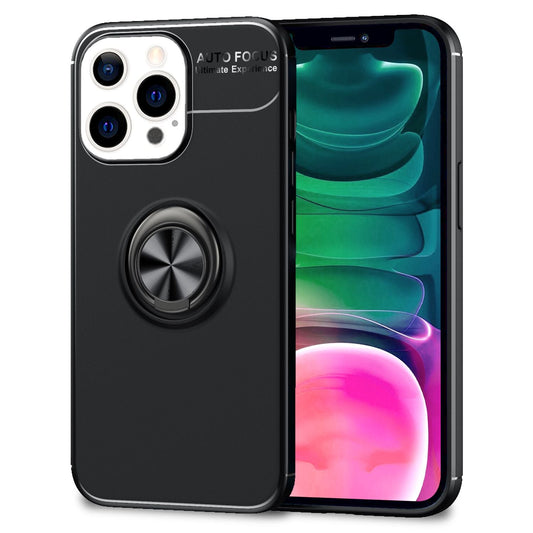 NALIA Hülle - 360 Ringhalter Kickstand Kompatibel IPhone 13 Pro