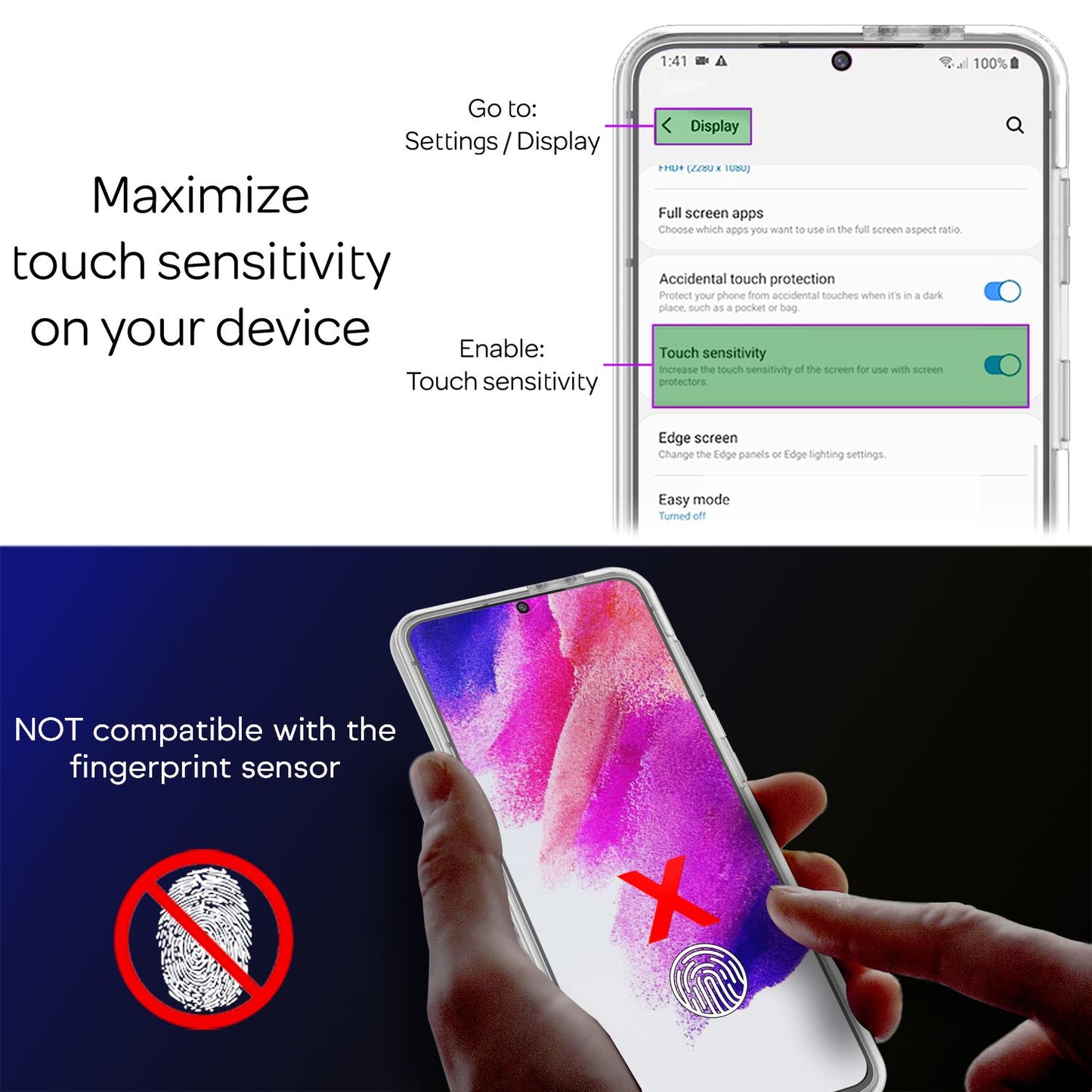 NALIA Klare 360° Schutzhülle - Galaxy S21 FE Dicke 1,0 mm Gewicht 20 g