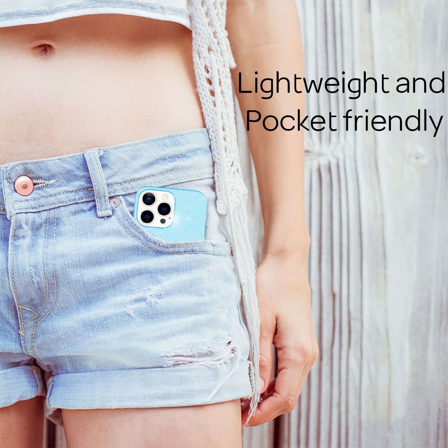 NALIA Robuste Glitzerhülle für iPhone 13 Pro Max, Stoßfeste Glänzende Glitzer Schutzhülle Verstärkte Silikonhülle