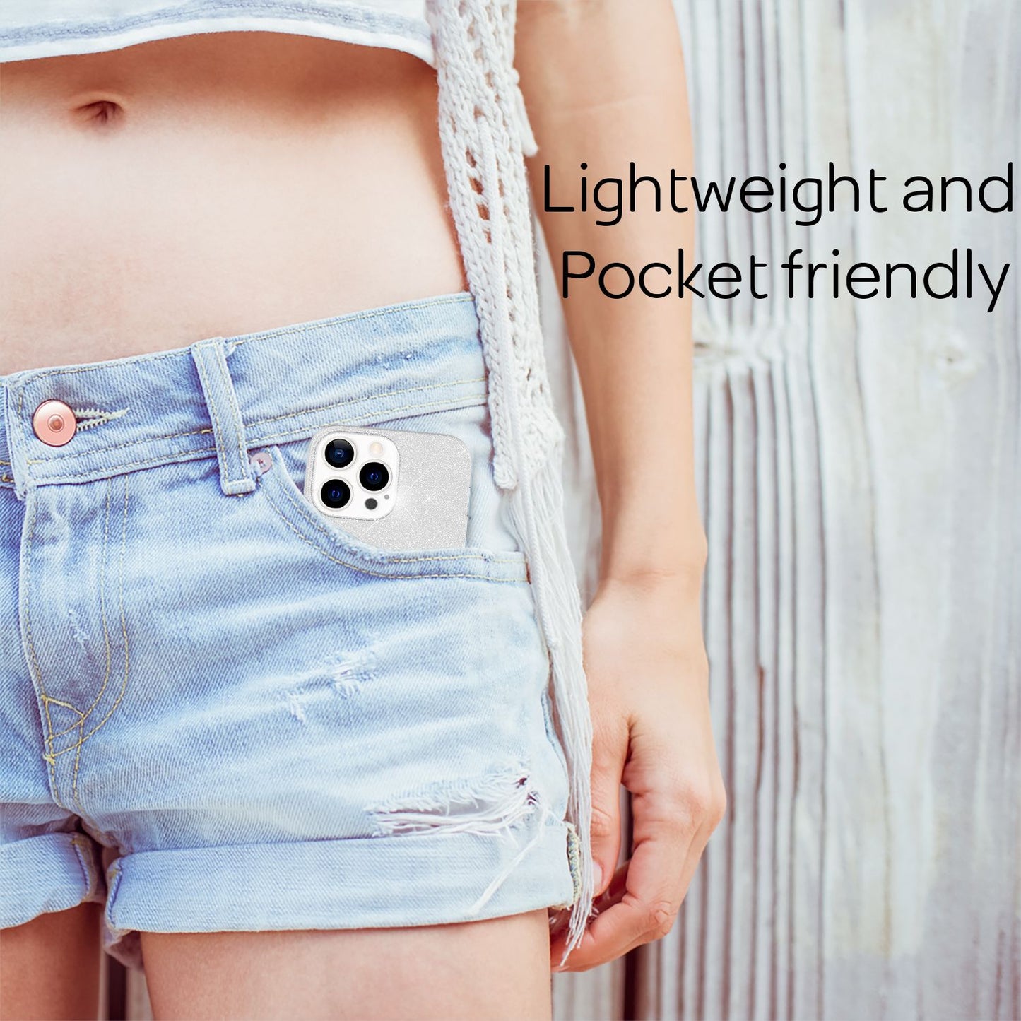 NALIA Robuste Glitzerhülle für iPhone 13 Pro Max, Stoßfeste Glänzende Glitzer Schutzhülle Verstärkte Silikonhülle