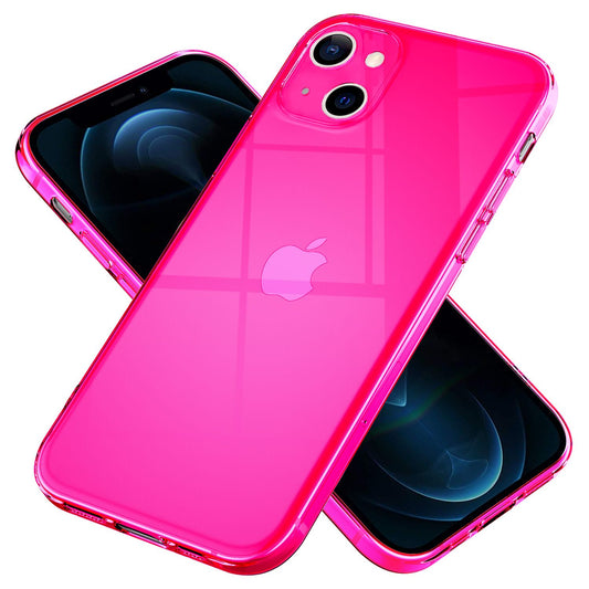 NALIA Klare Neon Handy Hülle - Passend Für IPhone 13 Mini, Material Neon Silikon, Größe Kompakt