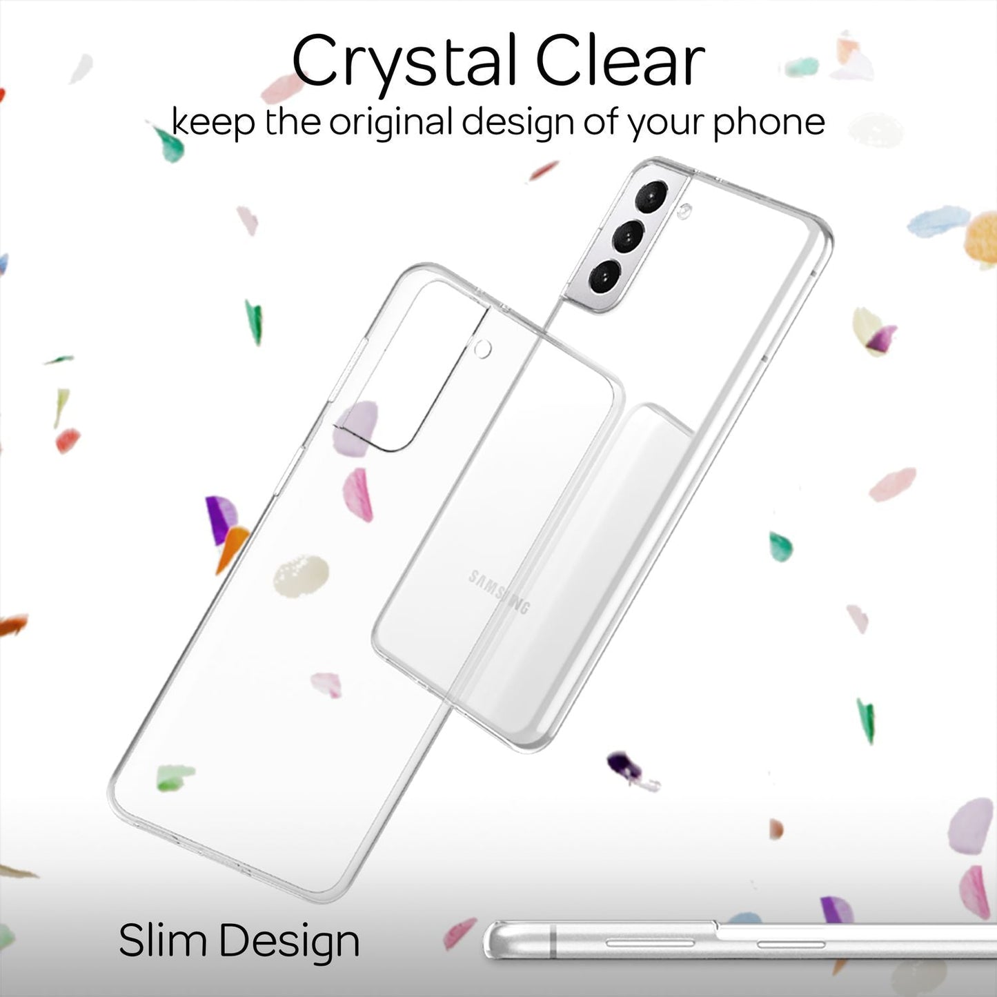 NALIA Klare Silikonhülle für Samsung Galaxy S22 Plus, Transparent Anti-Gelb Durchsichtig Vergilbungsfrei Clear Case, Handyhülle Schutzhülle