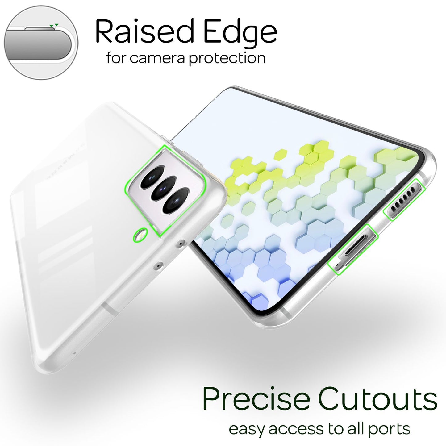 NALIA Klare Silikonhülle für Samsung Galaxy S22 Plus, Transparent Anti-Gelb Durchsichtig Vergilbungsfrei Clear Case, Handyhülle Schutzhülle