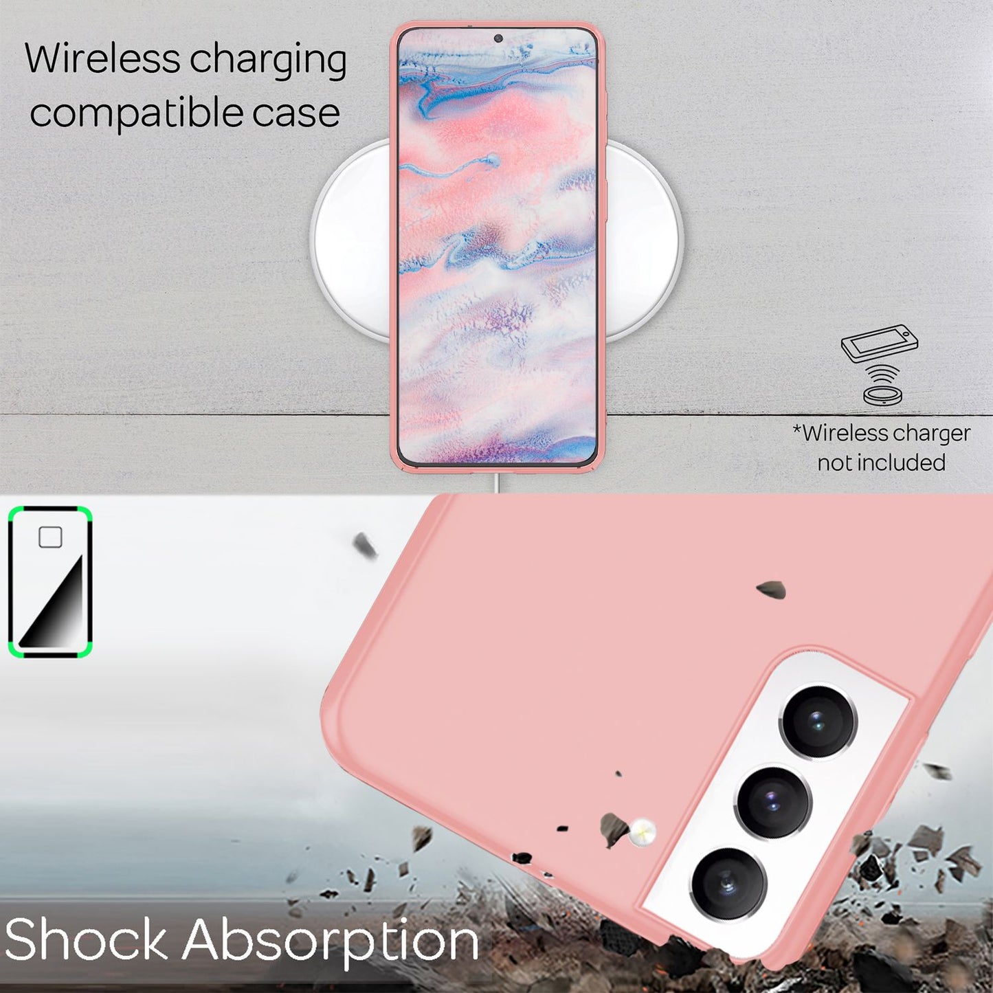 NALIA Ultra-Dünnes Hardcase für Samsung Galaxy S22 Plus