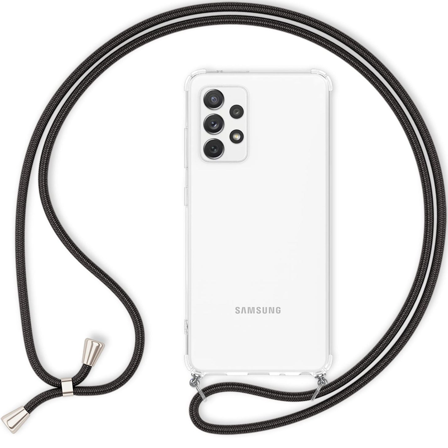 Carcasă Hangit pentru Samsung Galaxy A33, tip crossbody, cu lanț - Capacitate 120 cm, rezistentă la șocuri, potrivire perfectă