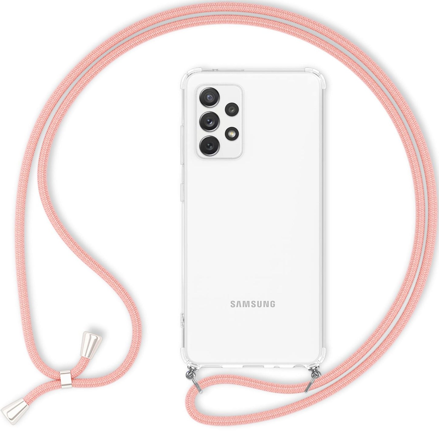 Carcasă Hangit pentru Samsung Galaxy A33, tip crossbody, cu lanț - Capacitate 120 cm, rezistentă la șocuri, potrivire perfectă