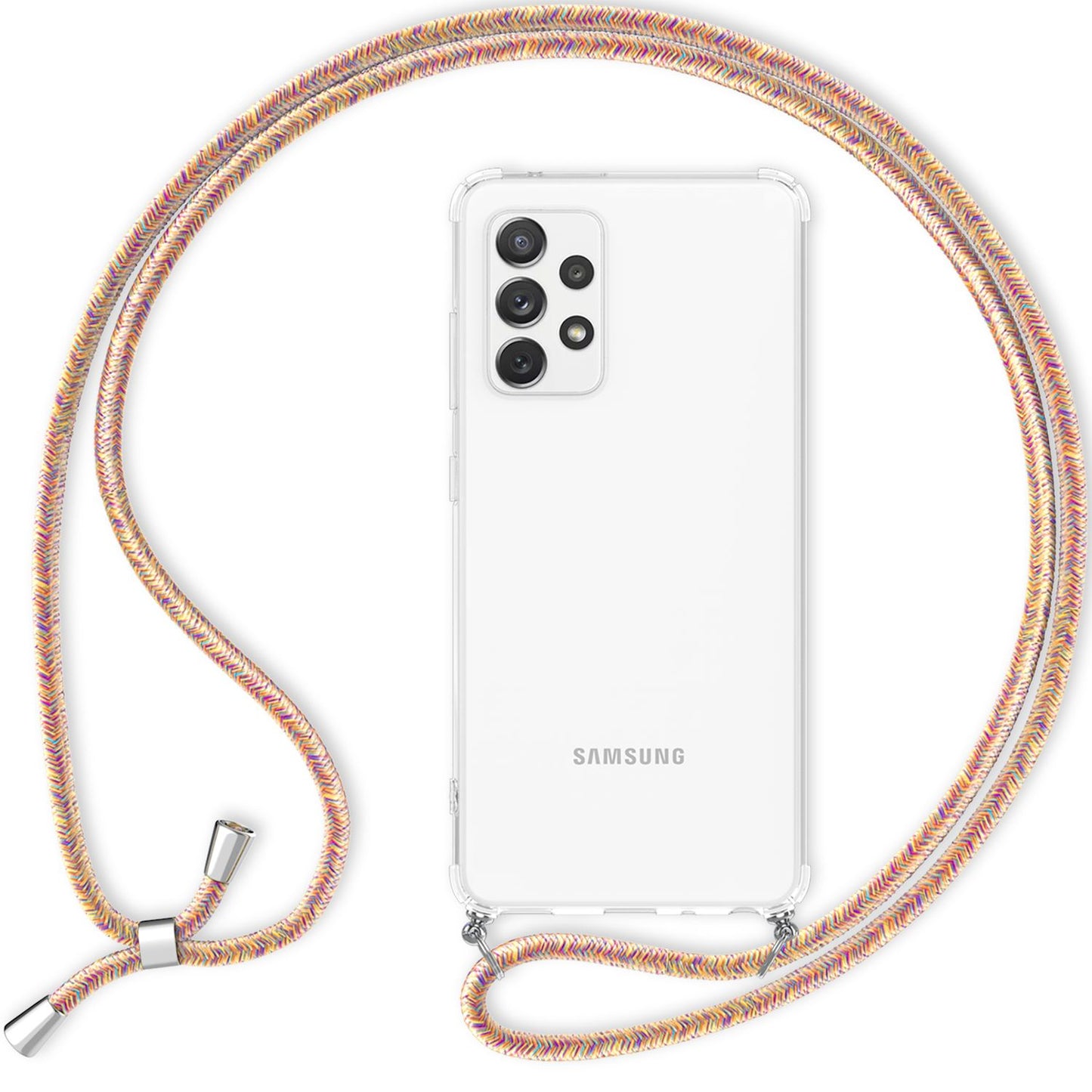 Carcasă Hangit pentru Samsung Galaxy A33, tip crossbody, cu lanț - Capacitate 120 cm, rezistentă la șocuri, potrivire perfectă