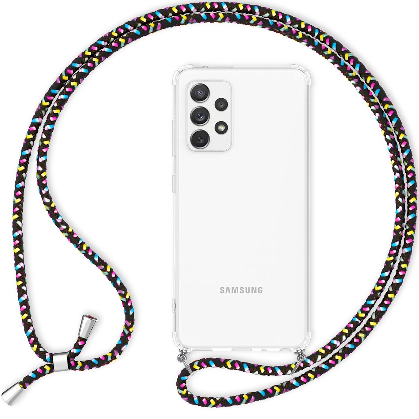 Carcasă Hangit pentru Samsung Galaxy A33, tip crossbody, cu lanț - Capacitate 120 cm, rezistentă la șocuri, potrivire perfectă