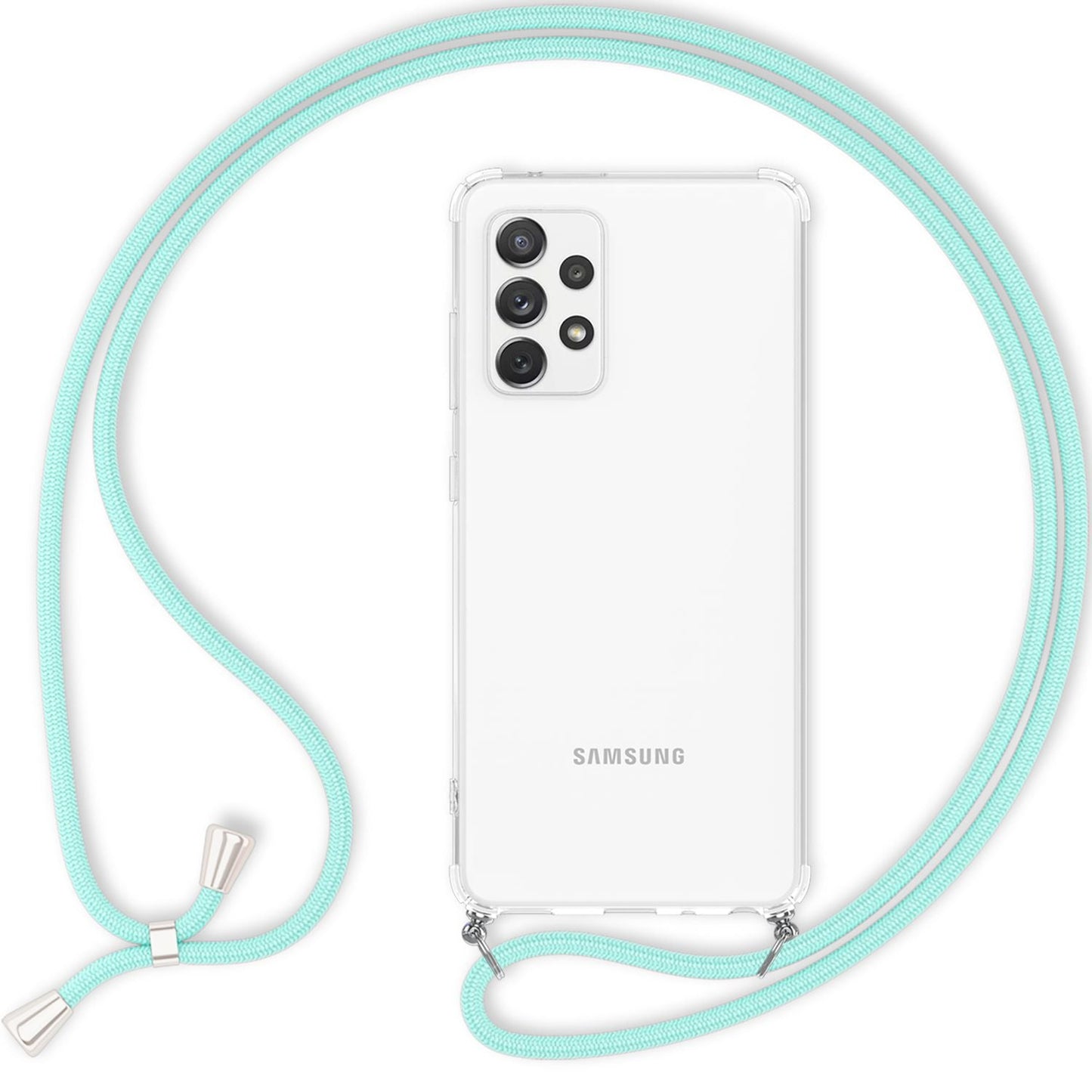 Carcasă Hangit pentru Samsung Galaxy A33, tip crossbody, cu lanț - Capacitate 120 cm, rezistentă la șocuri, potrivire perfectă