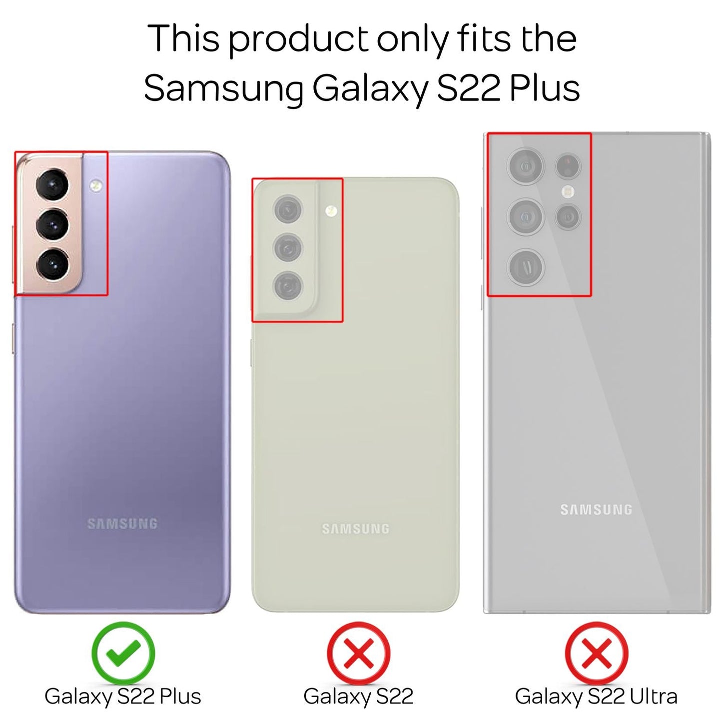 Klare Schutzhülle Für Samsung Galaxy S22 Plus - 360° Handy Hülle Hard Case