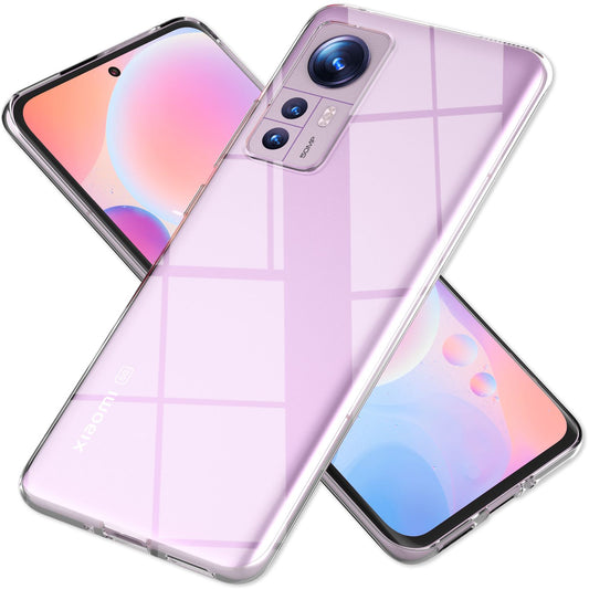 Klare Silikonhülle für Xiaomi 12/ Xiaomi 12X - Silikon Handy Hülle Case Cover