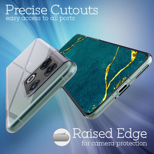 Klare Silikonhülle für OnePlus 10 Pro - Handy Hülle Smartphone Slim Cover Case