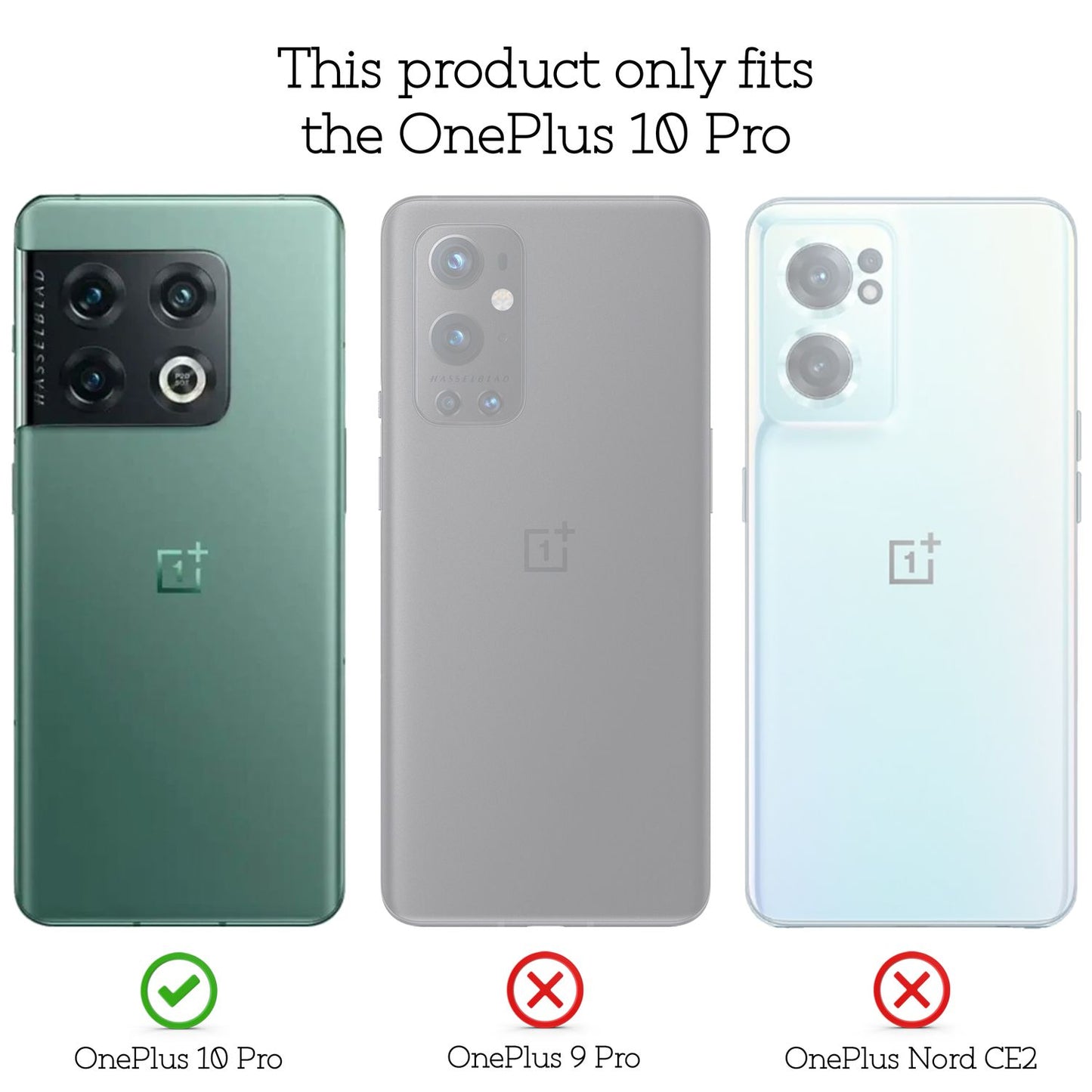Klare Silikonhülle für OnePlus 10 Pro - Handy Hülle Smartphone Slim Cover Case