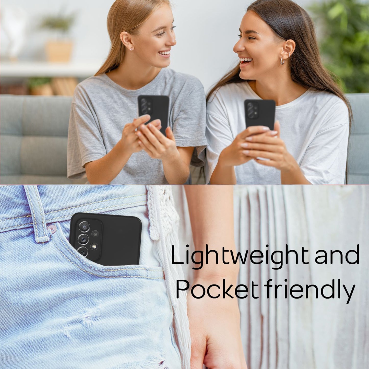 Carcasă ultra-subțire și mată pentru Samsung Galaxy A53 - Carcasă de telefon subțire, cu fixare perfectă