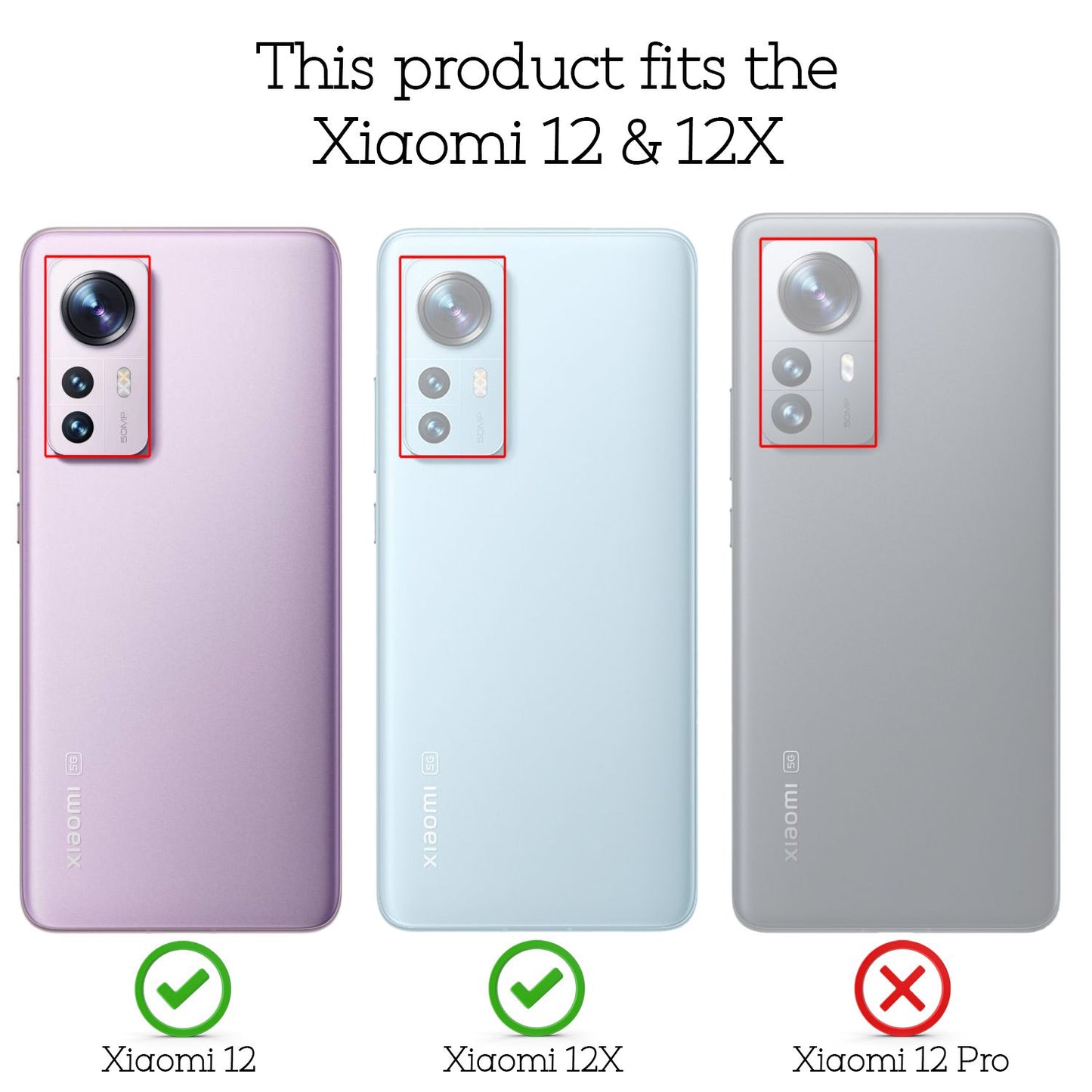 Husă rigidă ultra-subțire pentru Xiaomi 12/ Xiaomi 12X - husă pentru smartphone