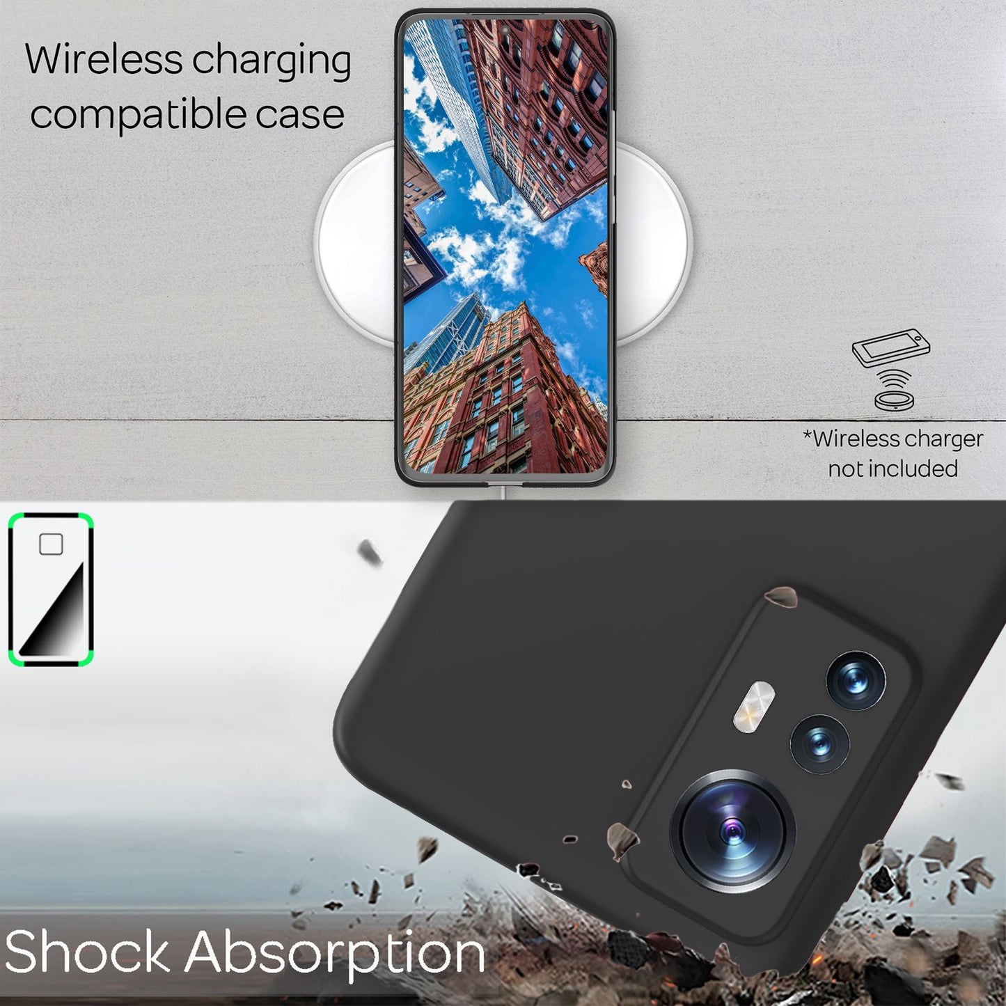 Husă rigidă ultra-subțire pentru Xiaomi 12/ Xiaomi 12X - husă pentru smartphone