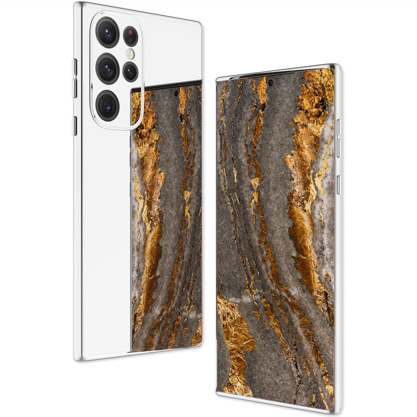 Etui ze szkła hartowanego Samsung Galaxy S22 Ultra z lustrem – szkło 9H, smukłe