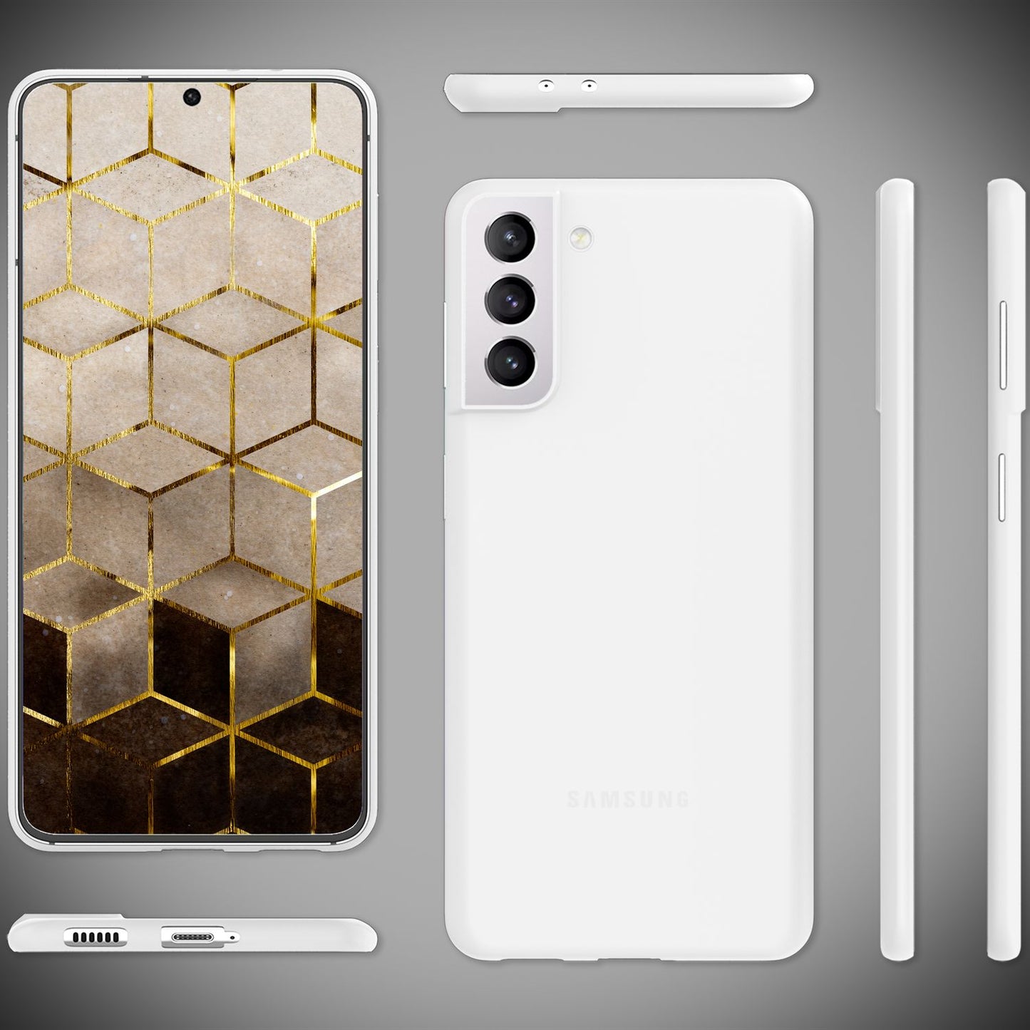 Für Samsung Galaxy S22 Plus - Extra Dünn Hard Case Ultra Slim Handy Hülle Cover