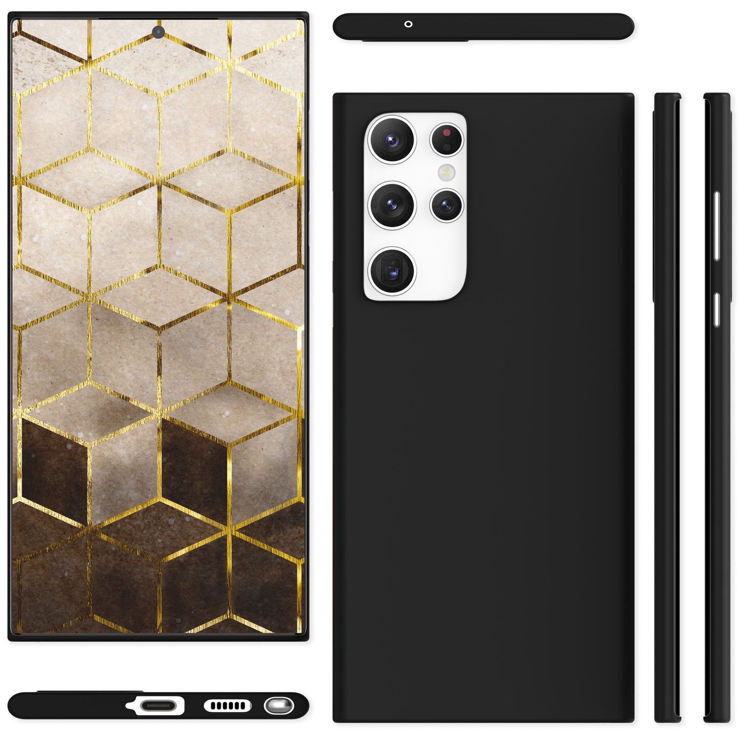 Etui NALIA do Samsunga Galaxy S22 Ultra Phantom o ultrasmukłej konstrukcji – grubość 0,3 mm, ultralekkie, idealnie dopasowane