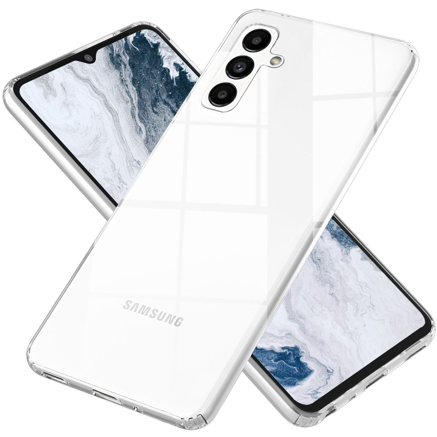 NALIA Ignite Klar Hülle - Galaxy A13 5G Kompatibel, Dünn, Kratzfest