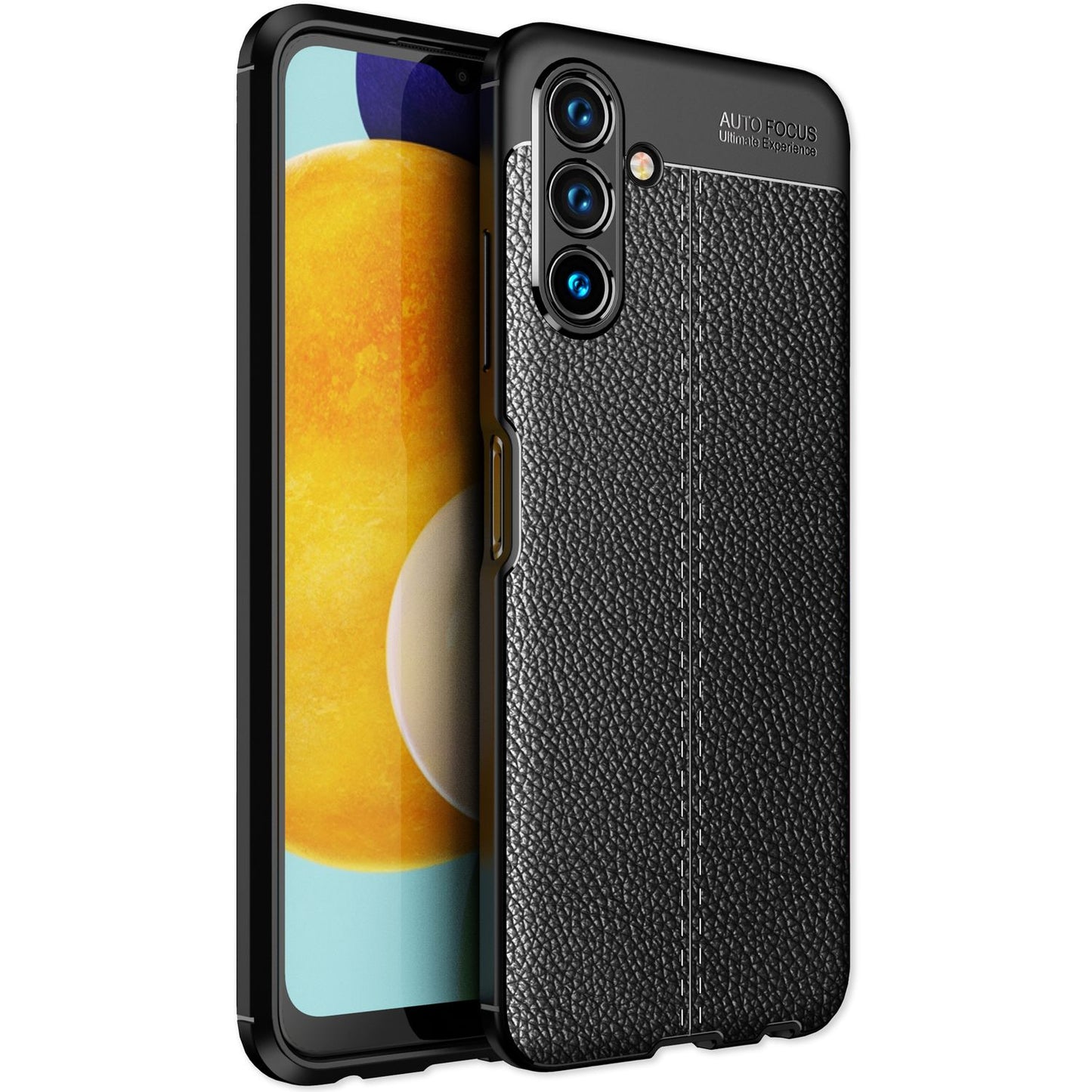 Husă pentru Samsung Galaxy A13 5G, aspect piele, carcasă din silicon, husă de protecție