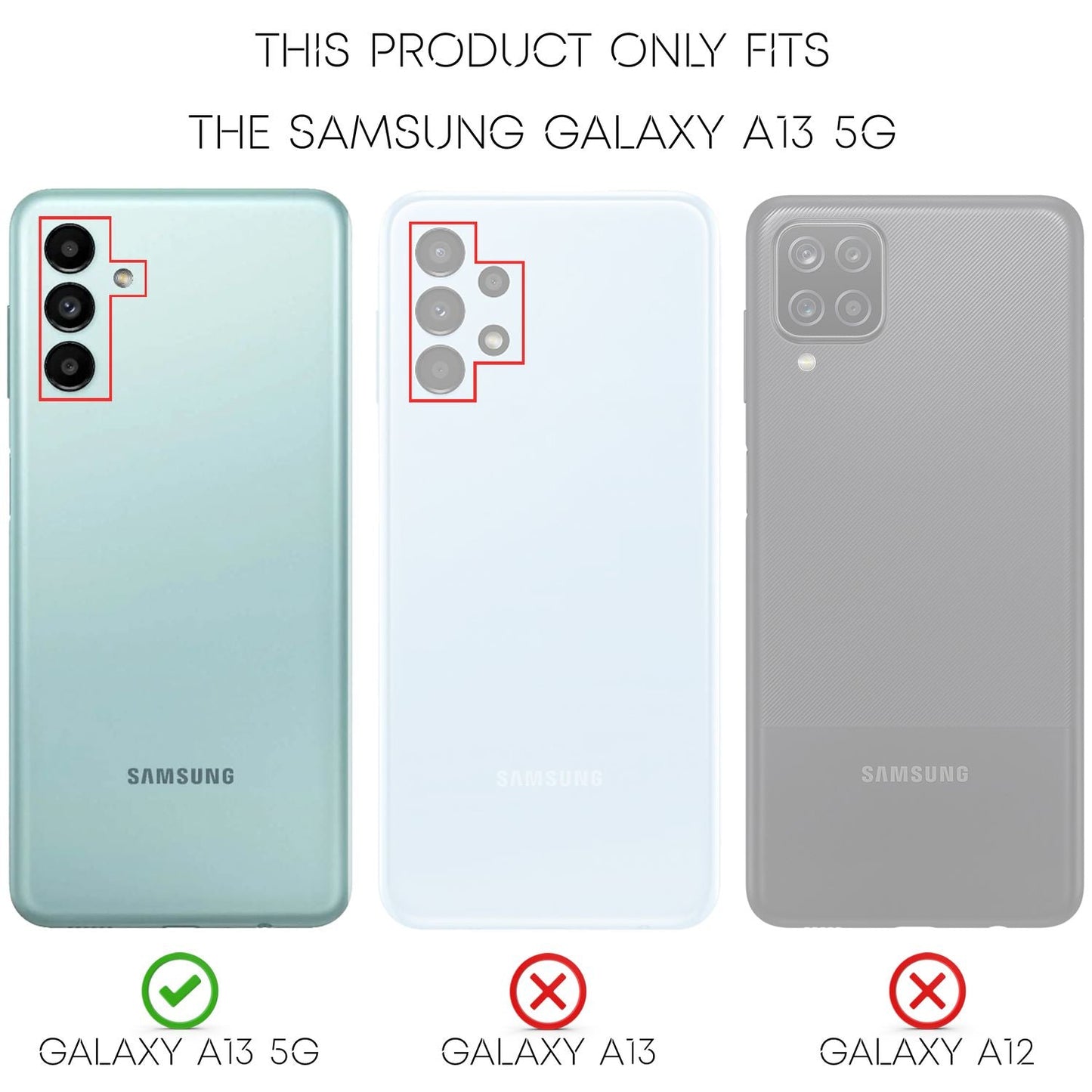 Husă pentru Samsung Galaxy A13 5G, aspect piele, carcasă din silicon, husă de protecție