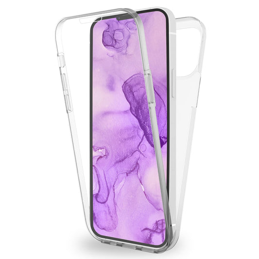 NALIA Berlin 360Guard Transparente Hülle - Rundumschutz Klar Display 6,7 Zoll TPU/PC Gewicht Ungefähr 18 Gramm
