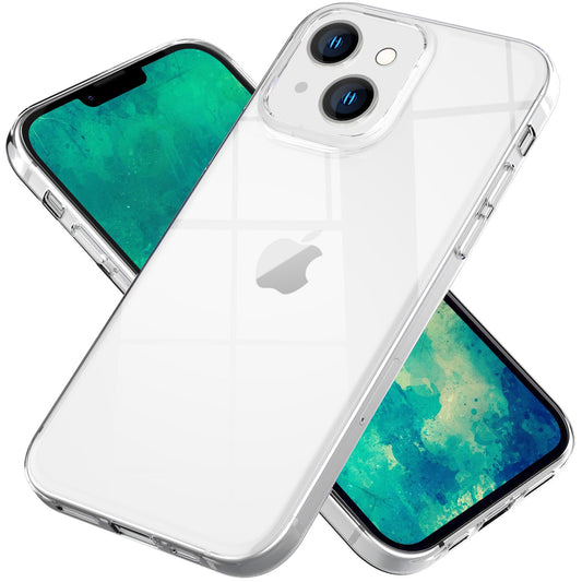 Hülle für iPhone 14 Plus - Klar Durchsichtig Anti-Gelb Clear Case TPU Handyhülle