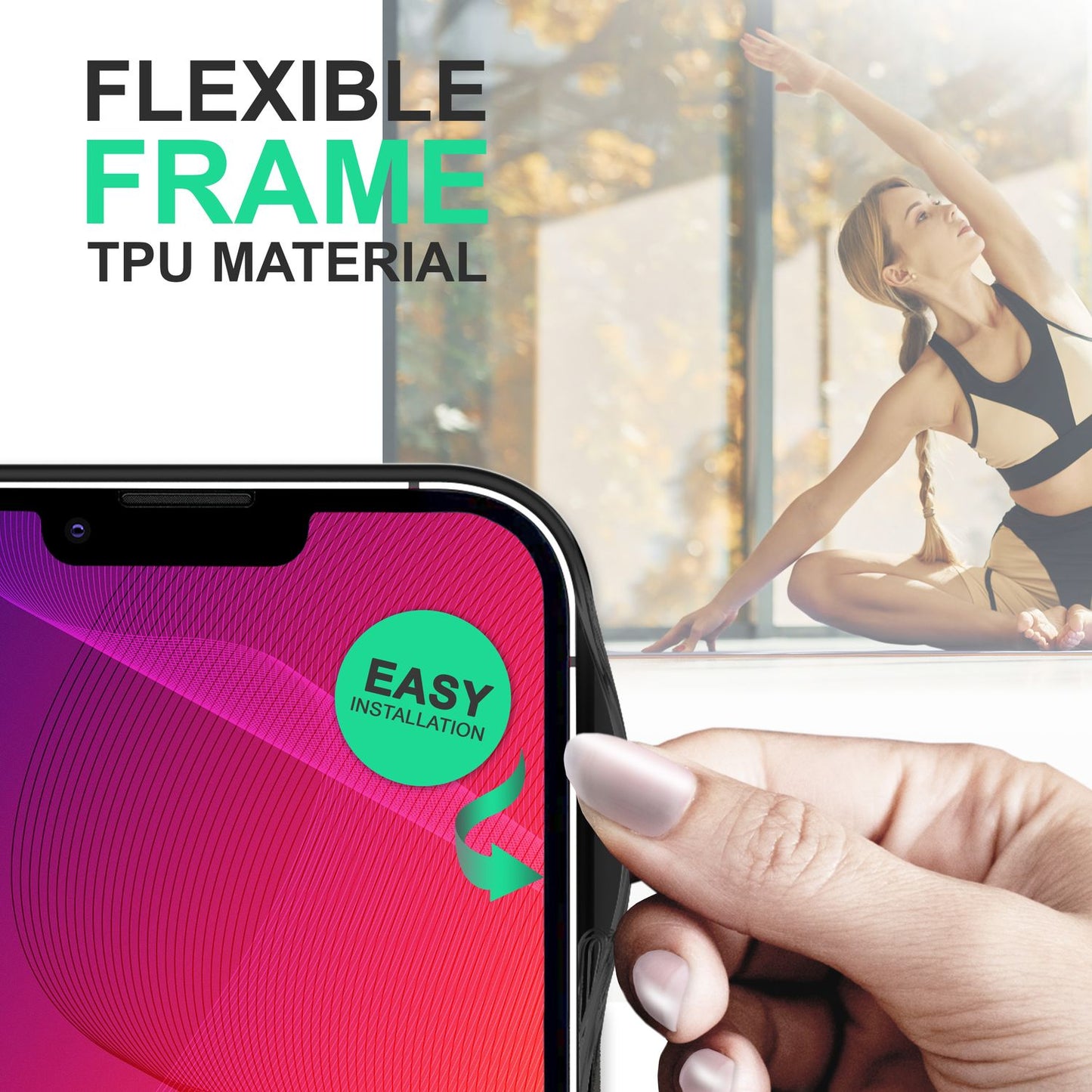 Für iPhone 14 Plus Hülle Hybrid Matt Durchscheinend Aufprall Schutz Handyhülle