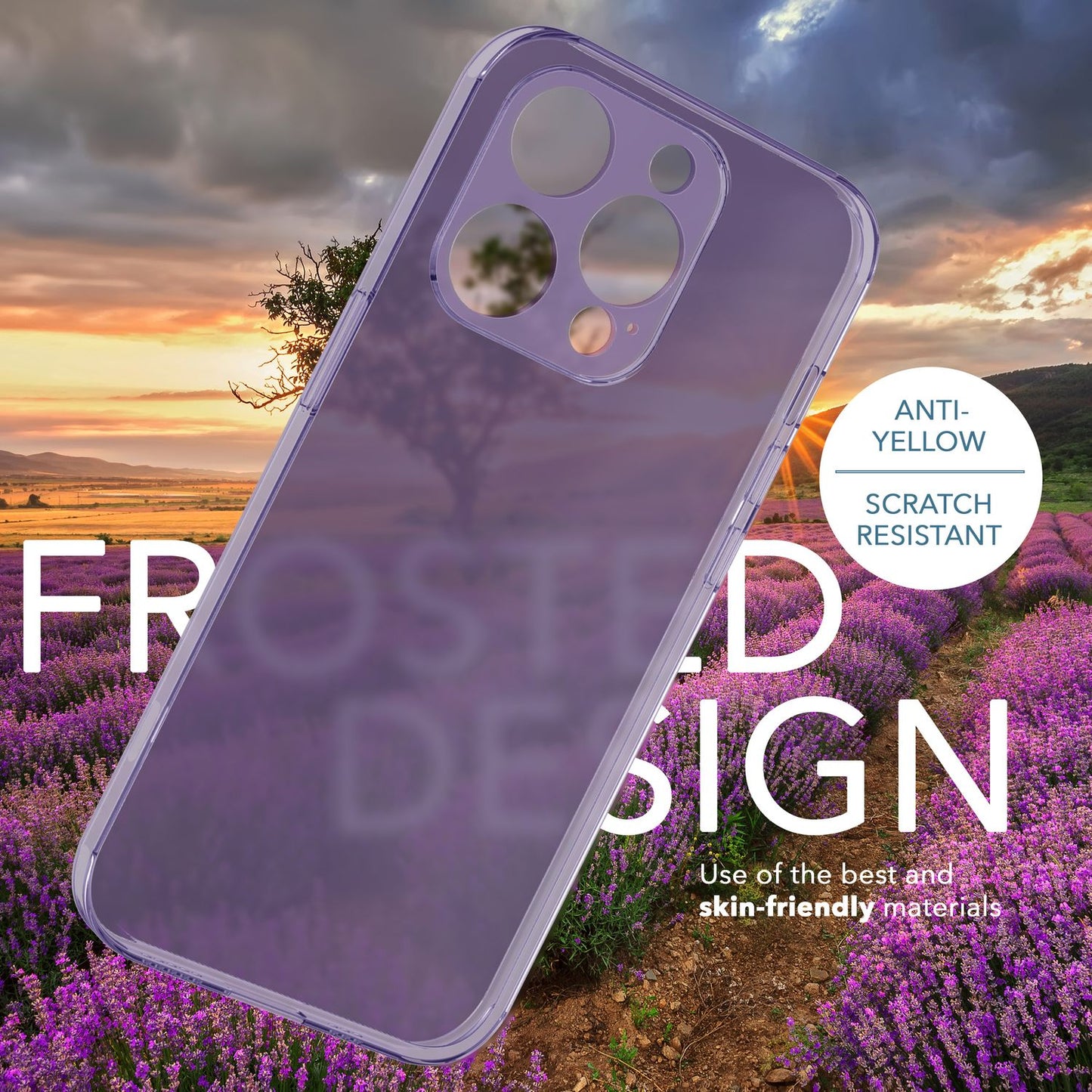 Ultra Dünne Hülle für iPhone 14 Pro Max, Slim 0,3mm Durchsichtig Case Handyhülle