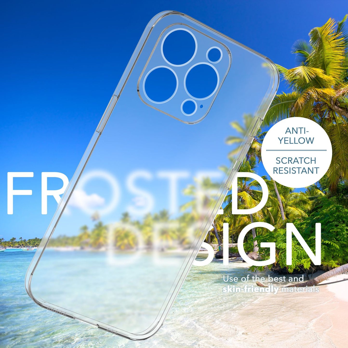 Ultra Dünne Hülle für iPhone 14 Pro Max, Slim 0,3mm Durchsichtig Case Handyhülle