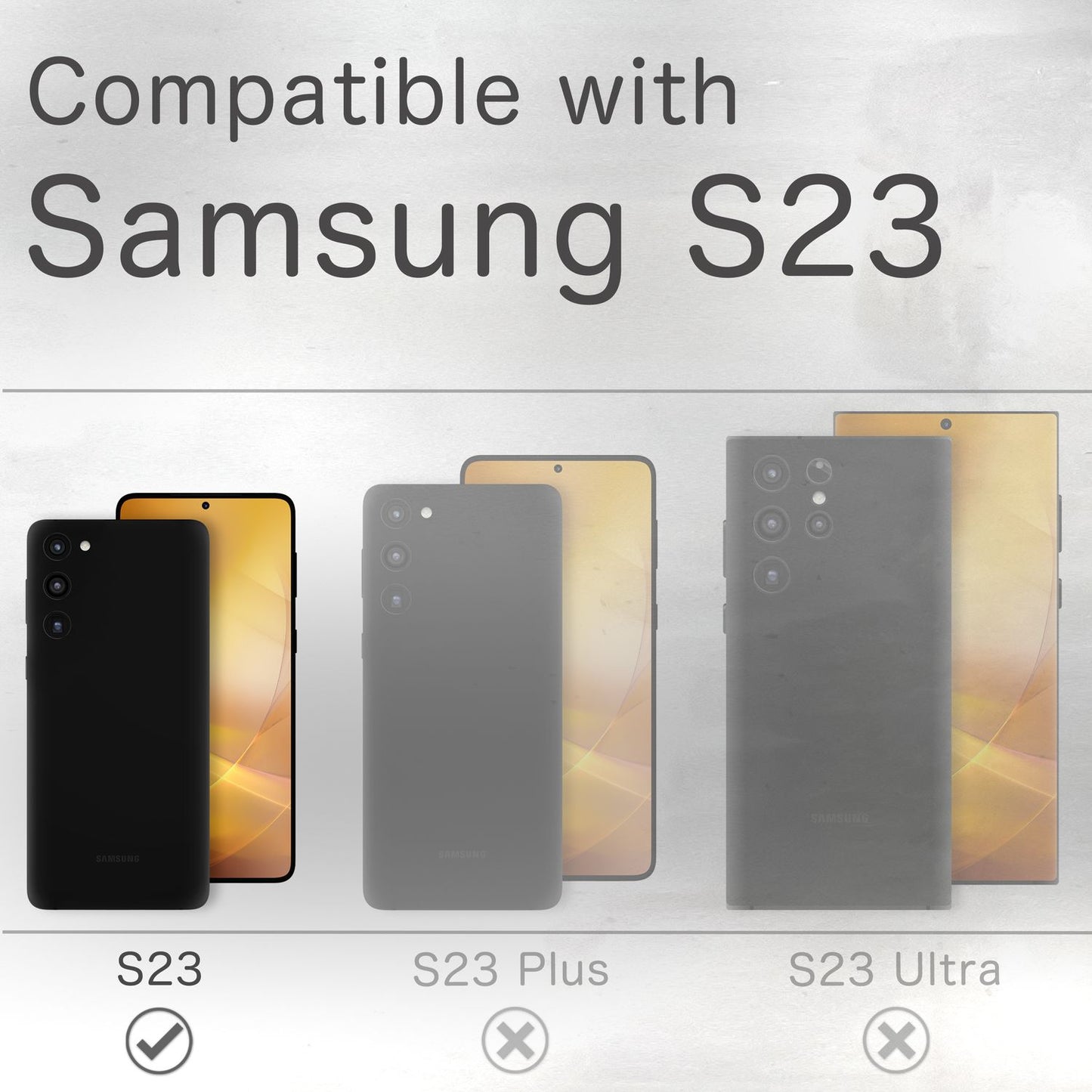 Husă cu clapă pentru Samsung Galaxy S23, husă de telefon din piele naturală, deschidere la 360 de grade, protecție RFID