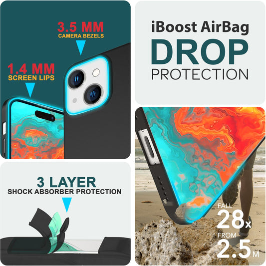 Dünne 0,5mm Hülle für iPhone 15 Plus Hard Case Ultra Slim Handyhülle Schutzhülle