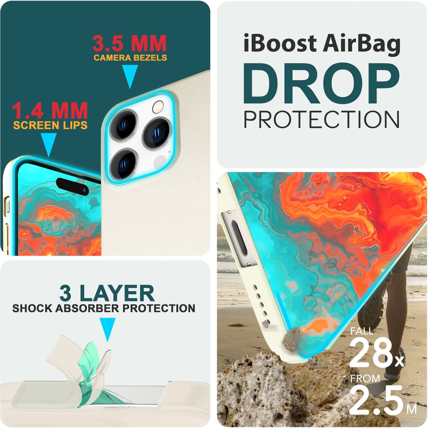 Dünne 0,5mm Hülle für iPhone 15 Pro Max Hard Case Ultra Slim Schutz Handyhülle