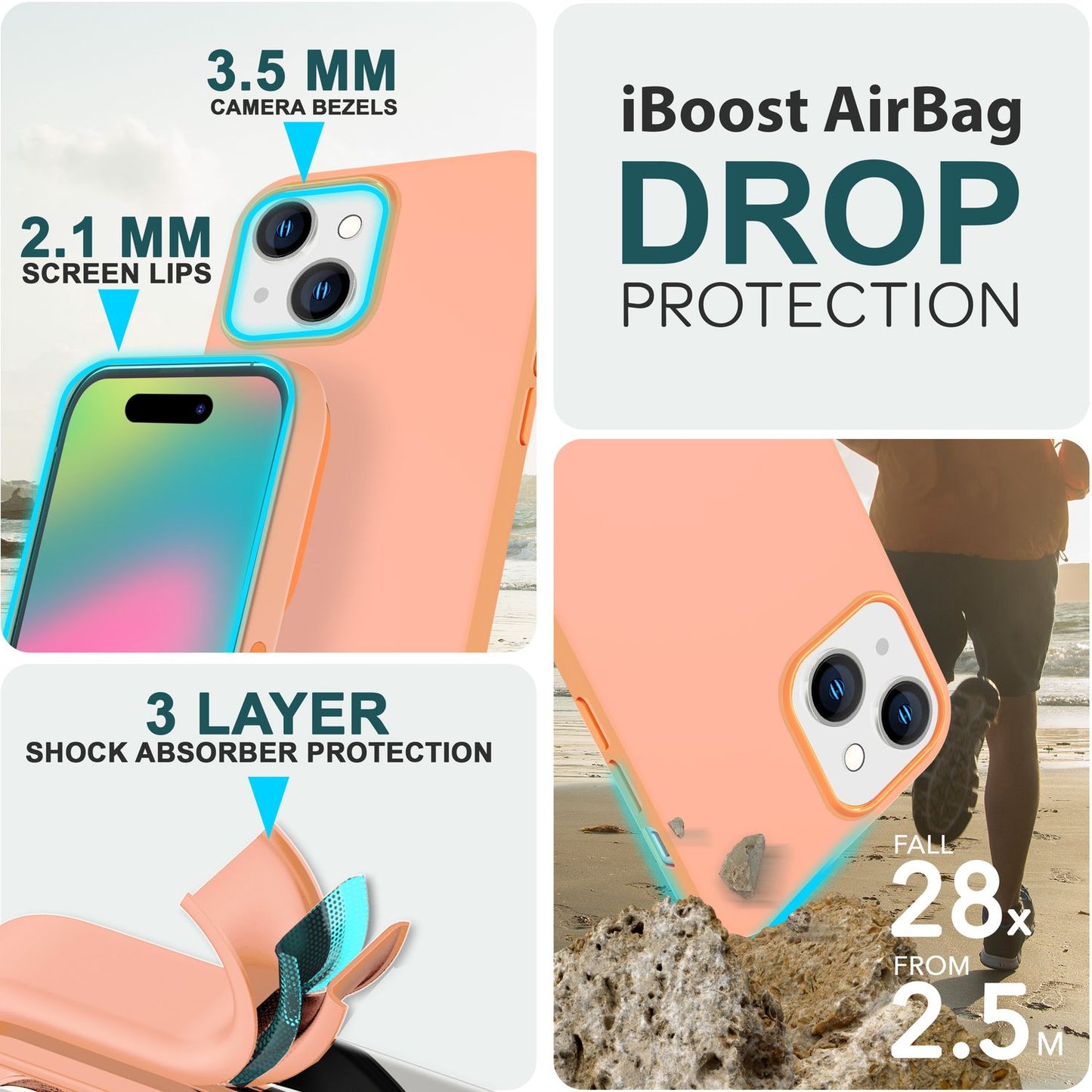 Carcasă MagSafe pentru iPhone 15 Plus, carcasă magnetică din silicon lichid