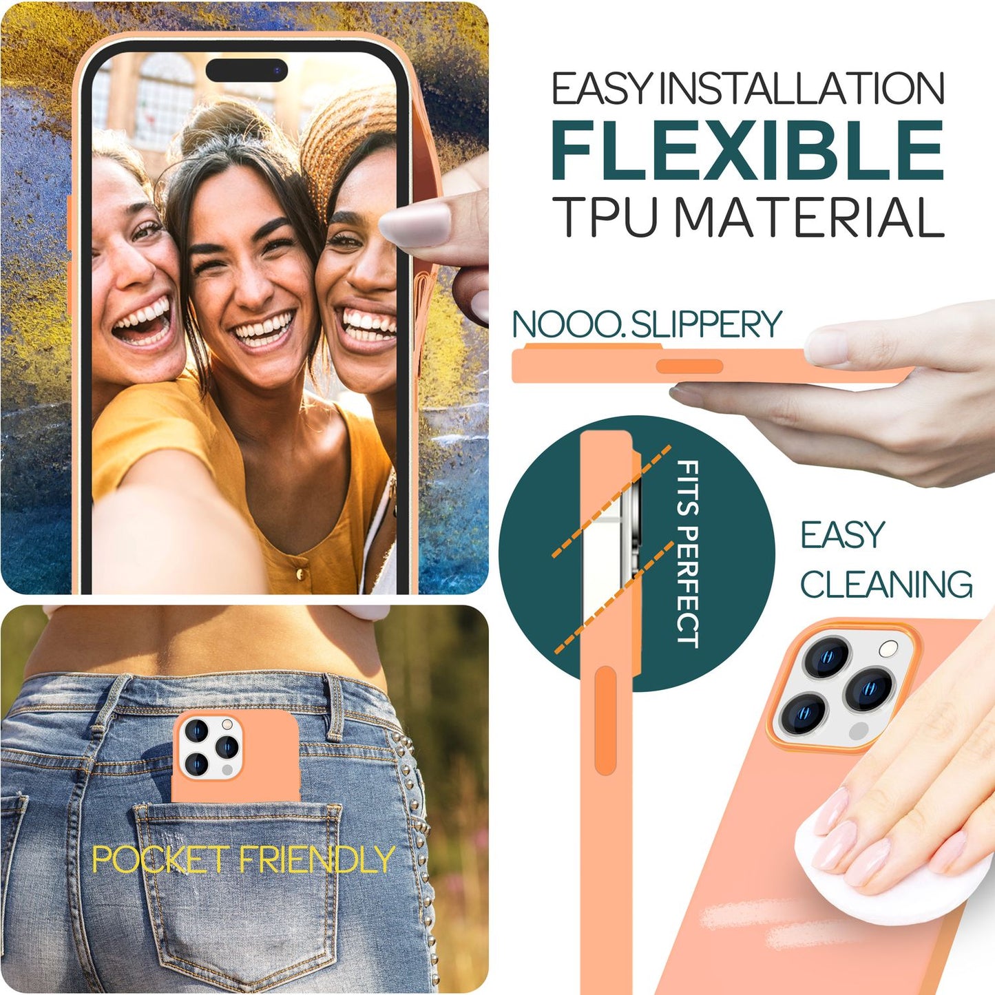 MagSafe Hülle für iPhone 15 Pro Max Liquid Silikon Handyhülle Magnet Case Schutz