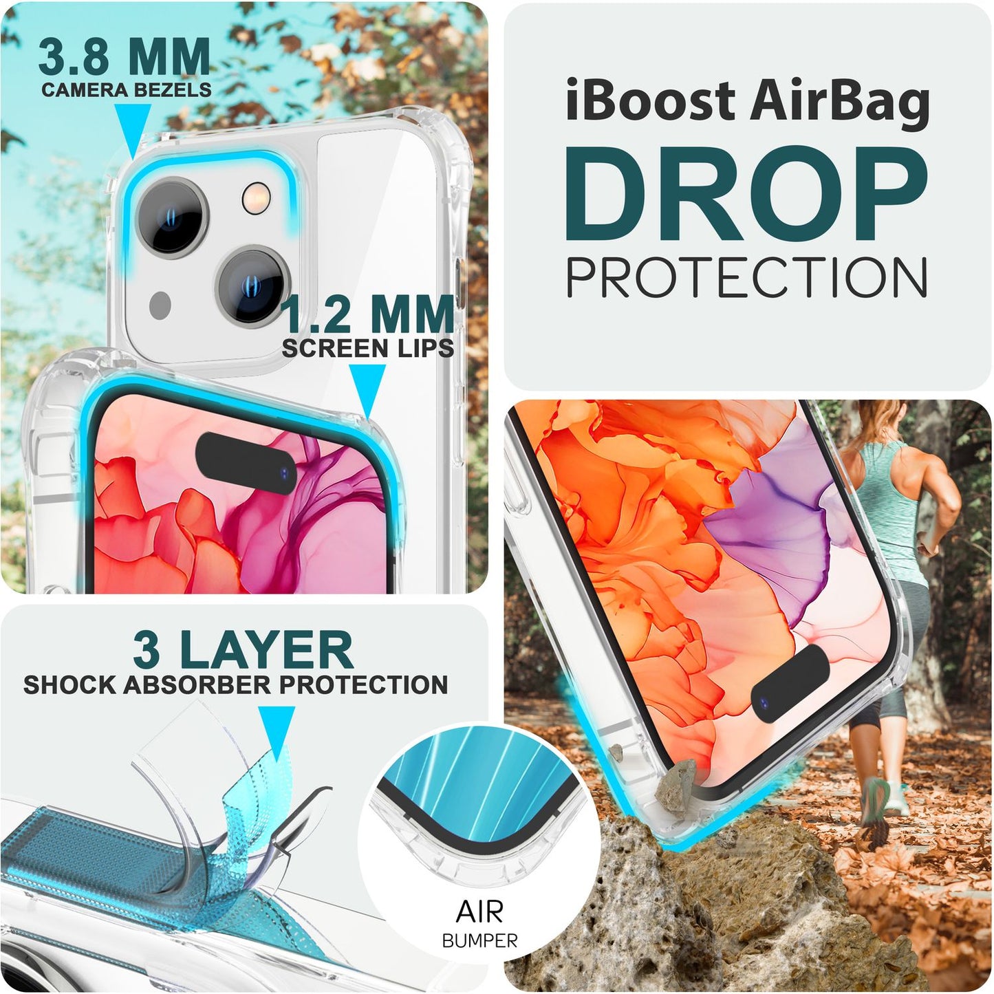 Husă cu curea pentru iPhone 15, husă de telefon, husă de protecție crossbody, lanț de telefon cu șnur