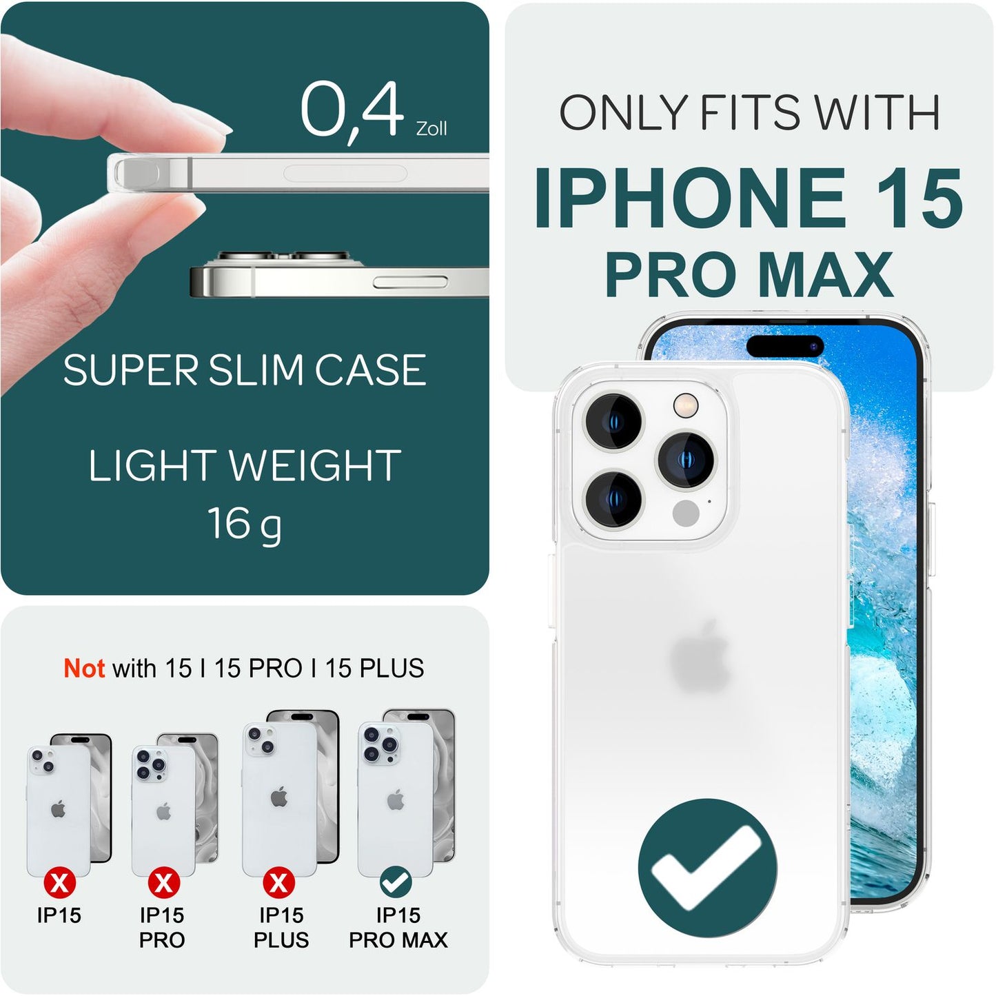 Carcasă mată pentru iPhone 15 Pro Max, carcasă rigidă mată pentru telefon, carcasă de protecție