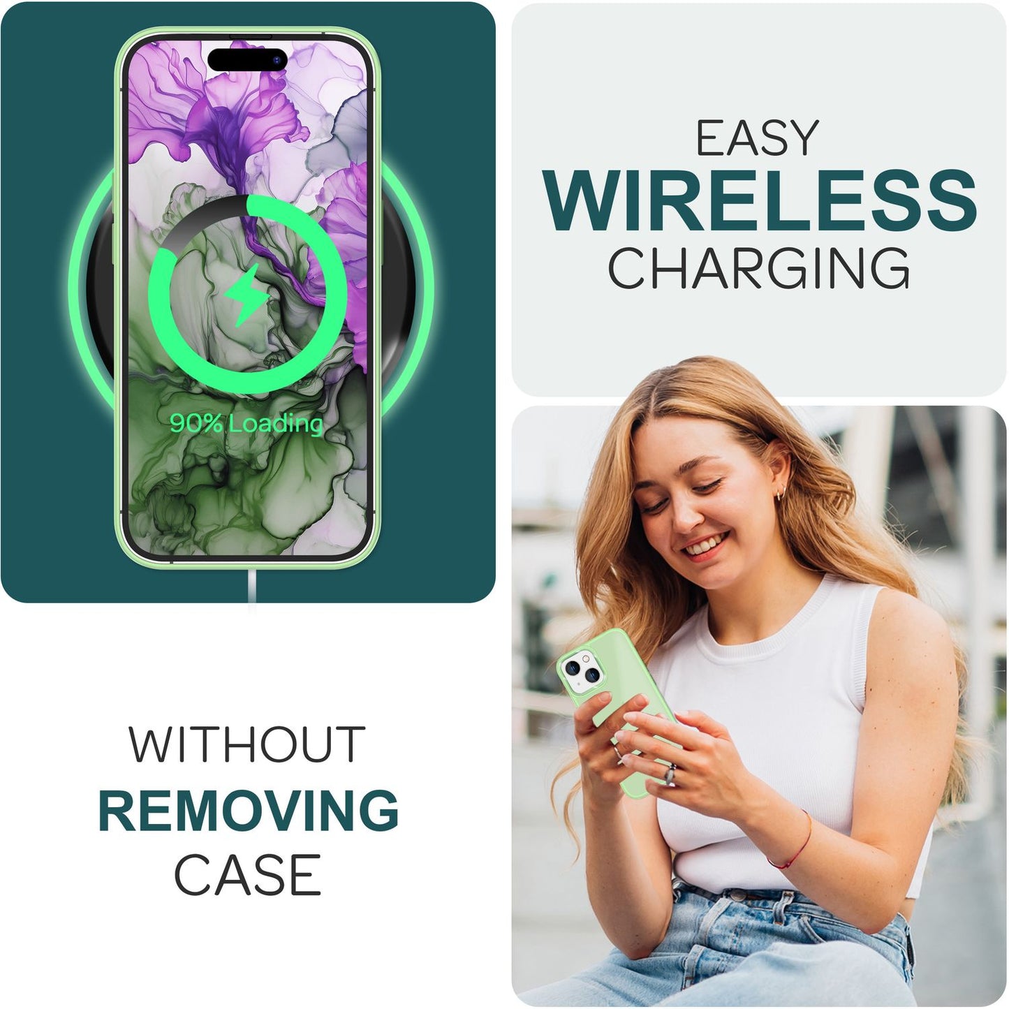 Carcasă hibridă pentru iPhone 15, carcasă mată, carcasă de telefon cu margine protectoare, husă de protecție, husă